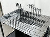 2PCS Welding table 1200 x 900mm W/ONE SET OF 104 pcs  Modular Fixture Kit