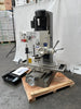 SUPER PACKAGE III ZX-40 Mill Drill & STAND & TOOL KITS, 3AXIS DRO & POWER FEED- Geared & Tilting Head with 800 x 240mm table