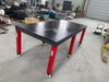 3D Welding table 2400 x1200 x100mm Nitrided Finish W/110 pcs  Modular Fixture Kit