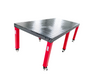 3D Welding table 2400 x1200 x100mm Nitrided Finish W/110 pcs  Modular Fixture Kit