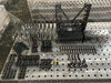 28mm Hole  3D  Welding table 2400 x1200 x200mm Nitrided Finish W/ Adjustable legs & 102pc Clamp Kit