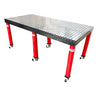 3D 16mm hole Welding table 2400 x1200 x100mm Nitrided FinishW/104pc Clamp Kit