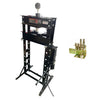 SP-30A - Workshop Hydraulic & Pneumatic Press - 30 Tonne Fixed Head With 11pc/set Pin Drive Kit 10-30mm