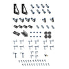 28mm Hole  3D  Welding table 2000 x1000 x200mm Nitrided Finish W/86pc Clamp Kit