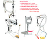 Dulex Package III EW-940A English Wheel & Planishing Hammer PH-51  & Motorized Bead Roller EB-700 & Shrinker-stretcher
