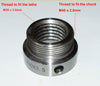 Insert M33 x 3.5 for Wood Lathe Chuck