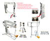 Super Package of English Wheel EW-940D,  Motorised Bead Roller EB-1070, Shrinker Stretcher SS-20 and Planishing Hammer PH-61