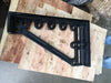 Angle Bracket &amp; Squares 600mmTo Suit Welding Table 28mm Hole and 25mm Thick Plate