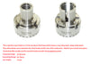 Long nose jaws to suit 3.75" wood lathe chuck