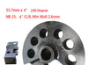 Super TB-3 Manual Tube & Pipe Bender 4X4 Package 240 Degree Incl 33.7mm, 42.4mm & 48.3mm Dies