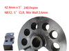 Super TB-3 Manual Tube & Pipe Bender 4X4 Package 240 Degree Incl 33.7mm, 42.4mm & 48.3mm Dies