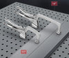 QTC11  2pcs/Pair 11inch (280mm) Table mount C-Clamp Quick Hold Down Suit 16mm Hole & 4-16mm Thick Table Top