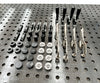 WTK-44A- 44PCS Weld Table Clamp Kit Suit 4 to 12mm Thick Table Plate W/Quick Hold Down Clamps