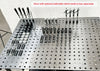 3D Welding table 2000 x1000 x100mm Nitrided Finish W/104 pcs  Modular Fixture Kit