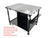 2pcs Welding table 1200 x 900mm With one set of 72 pcs  Modular Fixture Kit