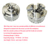 Package II Wood Lathe Chuck 3.75" Self Centering Scroll W/5 types of jaws & insert M30X3.5