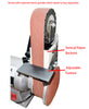 Super Linishing Attachment 50x915mm LA915UU for Industrial Grinder With 2 tool rests & vertical platen