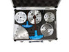 Package II Wood Lathe Chuck 3.75" Self Centering Scroll W/5 types of jaws & insert M30X3.5