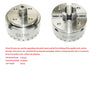 Package II Wood Lathe Chuck 3.75" Self Centering Scroll W/5 types of jaws & insert 1X10TPI
