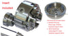 Wood Lathe Chuck Rapid 100 Self Centering Scroll With 90mm Dovetail Jaw & 1x10TPI Insert